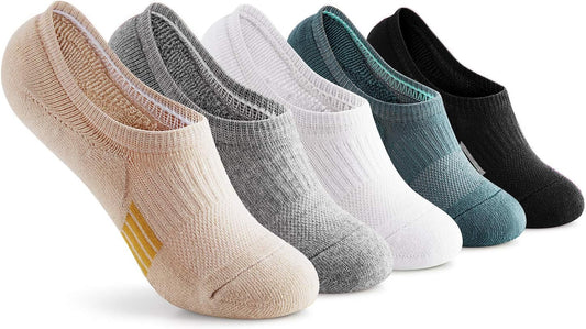 Womens No Show Socks Athletic Ankle Socks Cushioned Running Low Cut 5-8 Pairs