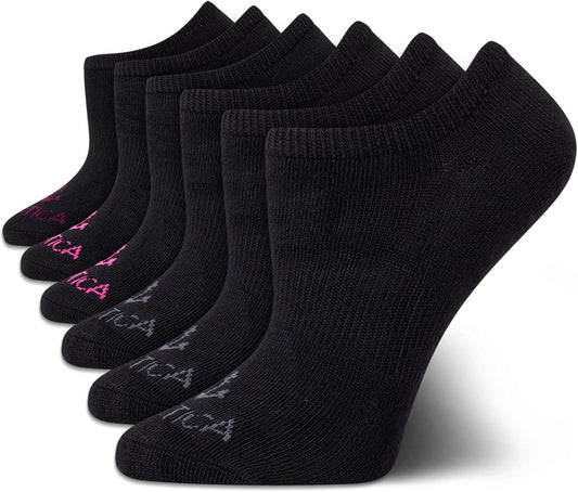 Women'S No Show Stretchy Sport Liner Socks with Non Slip Grip (6 Pack)